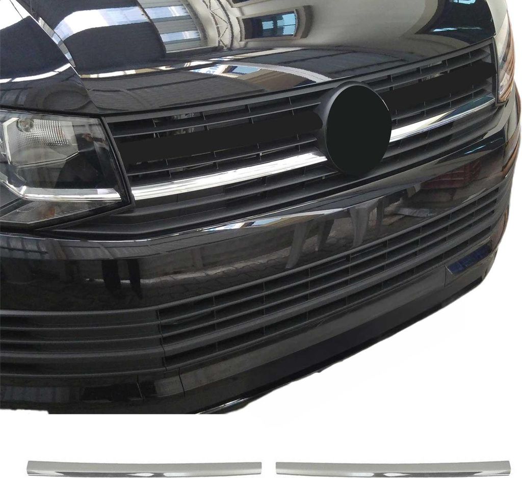 Kühlergrill Leisten für VW T6 Transporter Caravelle Produktbild 