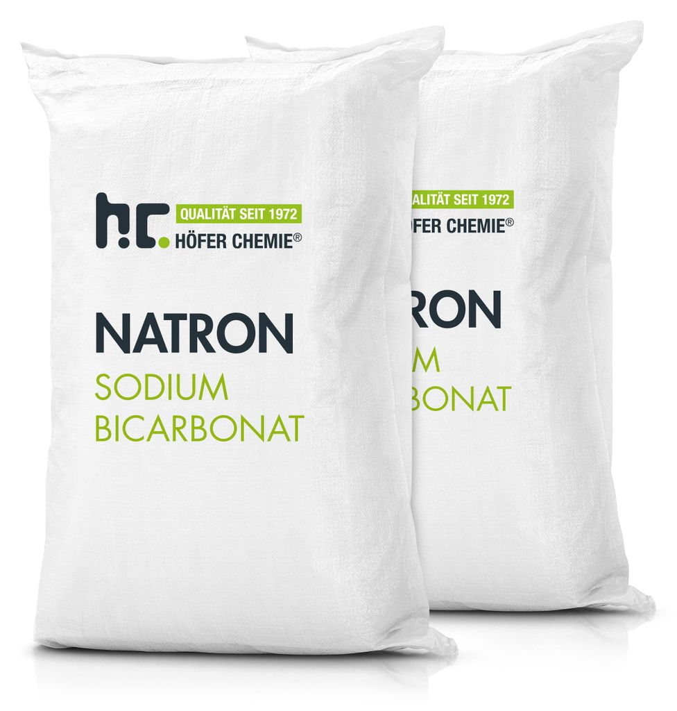 2x25 kg Natron Backsoda Natriumhydrogencarbonat in Produktbild 