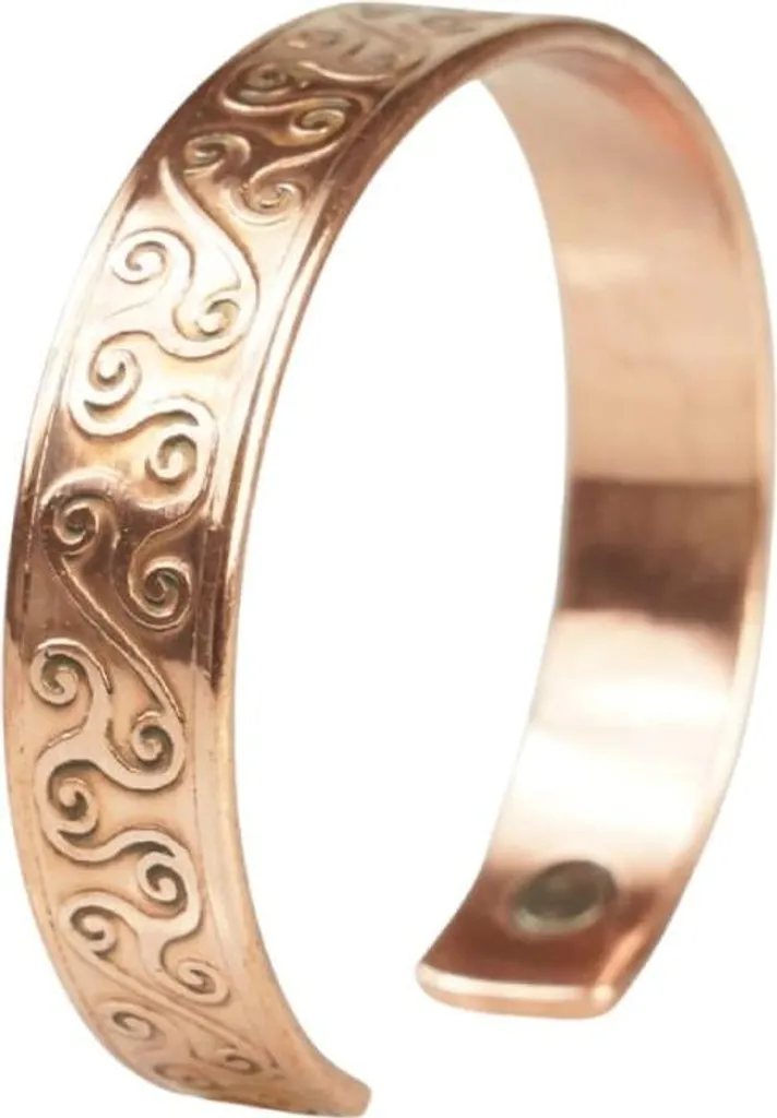 Bracciale Rame HAPPINESS Orient Massiccio - Proprietà Terapeutiche