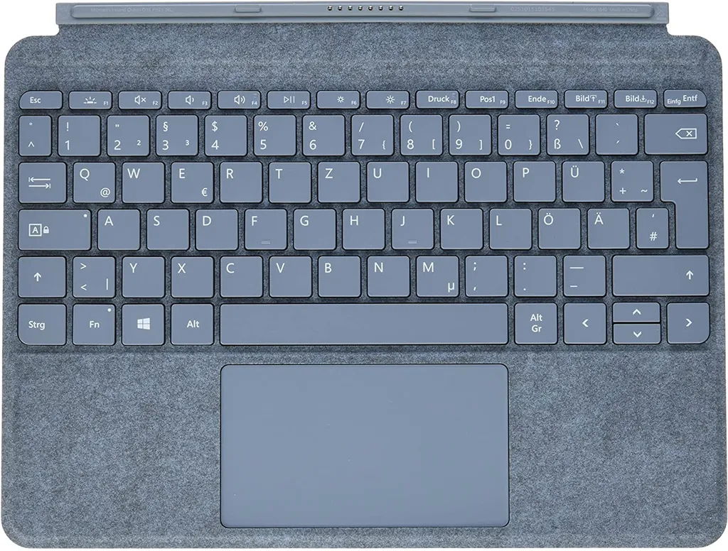 Clavier Surface Go Signature Type Cover Microsoft Bleu Glace AZERTY
