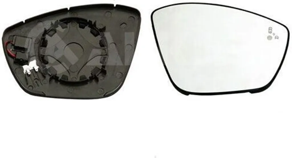 Verre de rétroviseur droit ALKAR 6436296 pour Peugeot 308 II et SW II