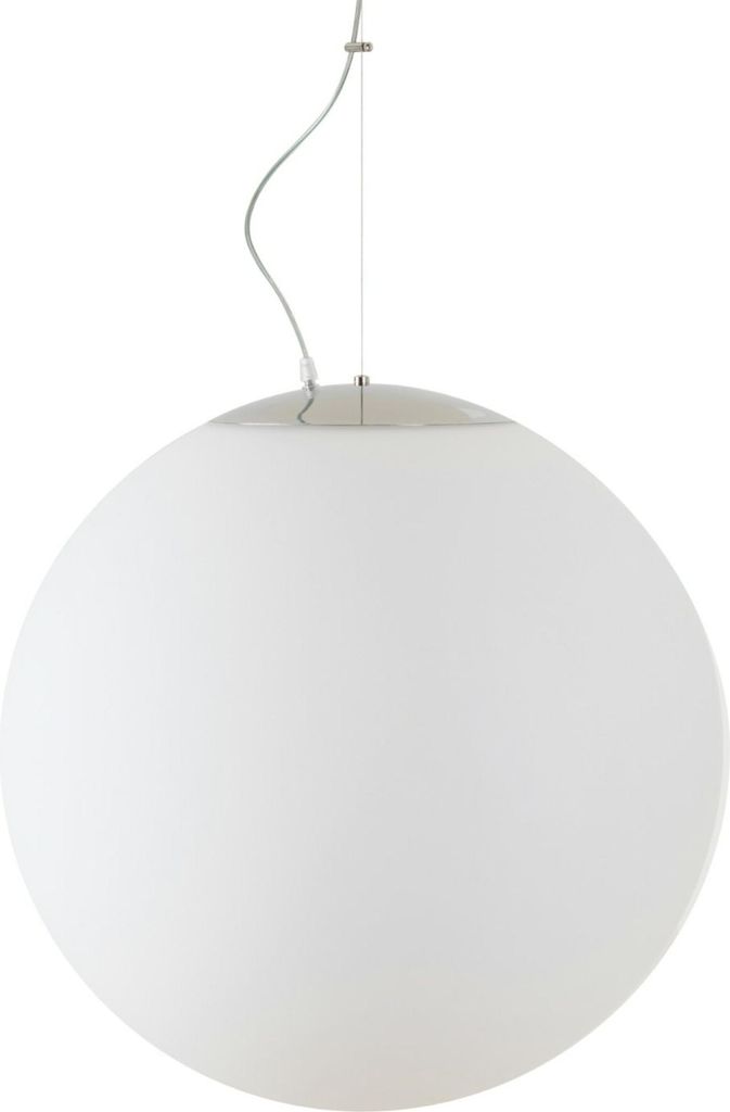 OSMONT ADR62702 ADRIA L5 HP Hängeleuchte aus Edelstahl, poliert / weiß, Schutzart IP40, 4000 K, 65 W LED