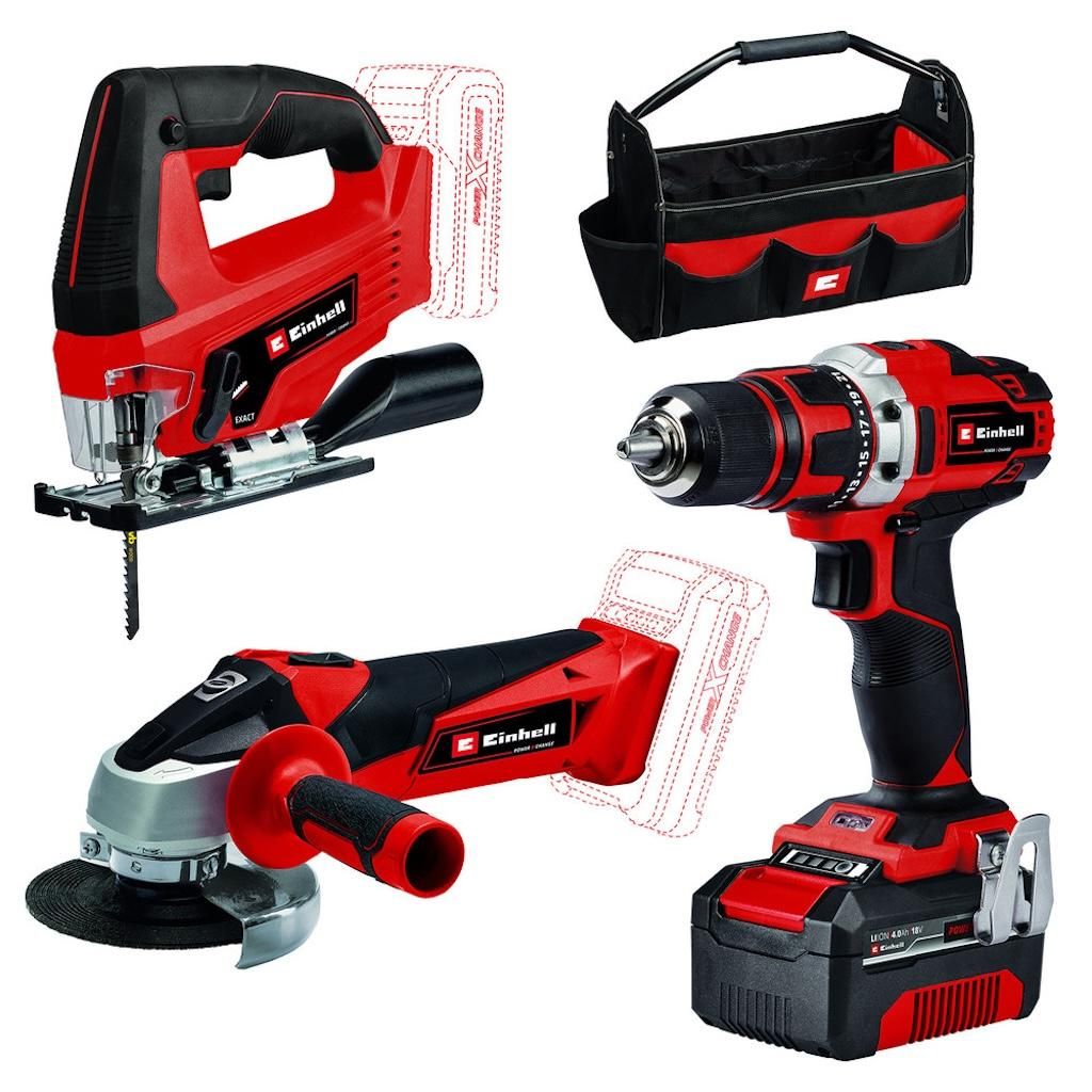 Einhell TE-TK 18/3 Li Set JS+CD+AG Power X-Change, 4257241: Productafbeelding 