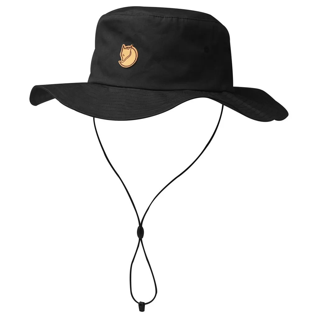 Fjällräven Hatfield Hat Nero Taglia L: Cappello Trekking G-1000 Original