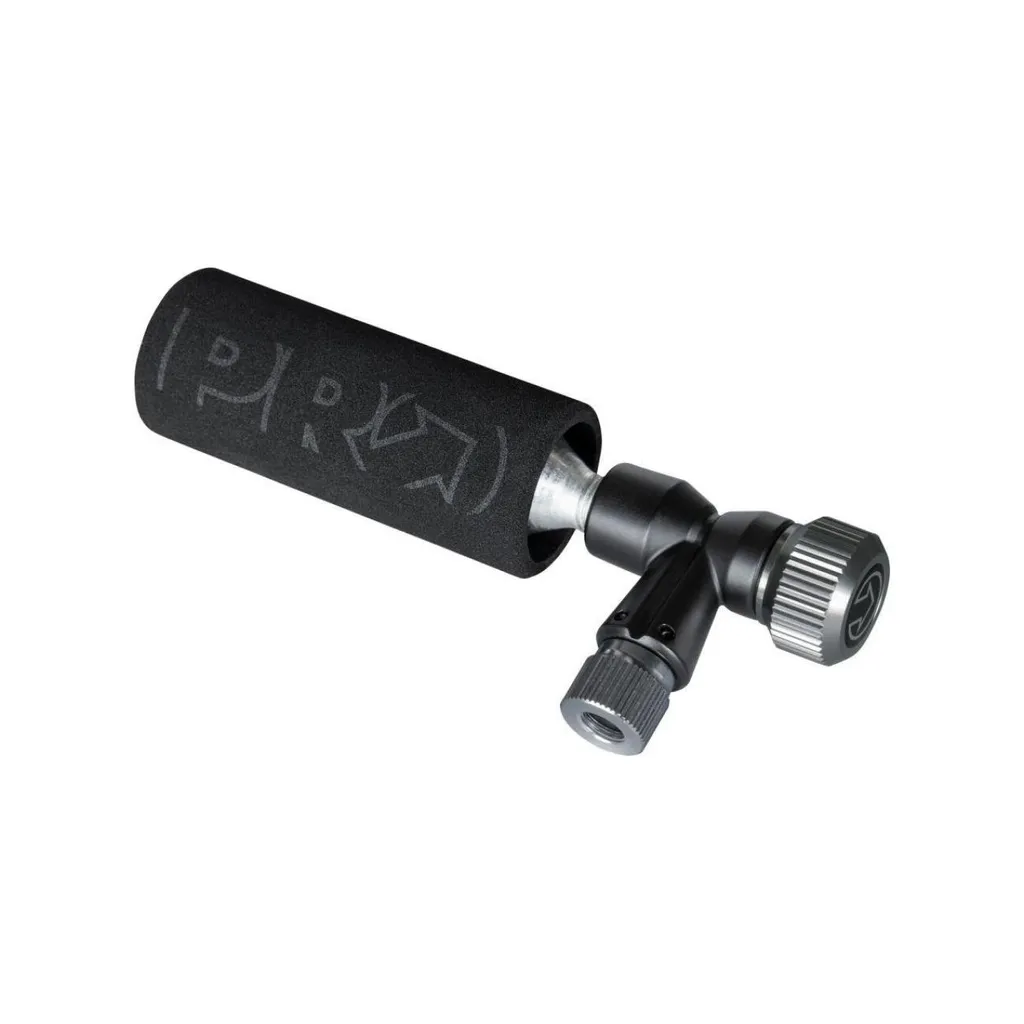 Pompe CO2 Pro Team Noir - Gonflage Rapide pour Crevaison Vélo Route