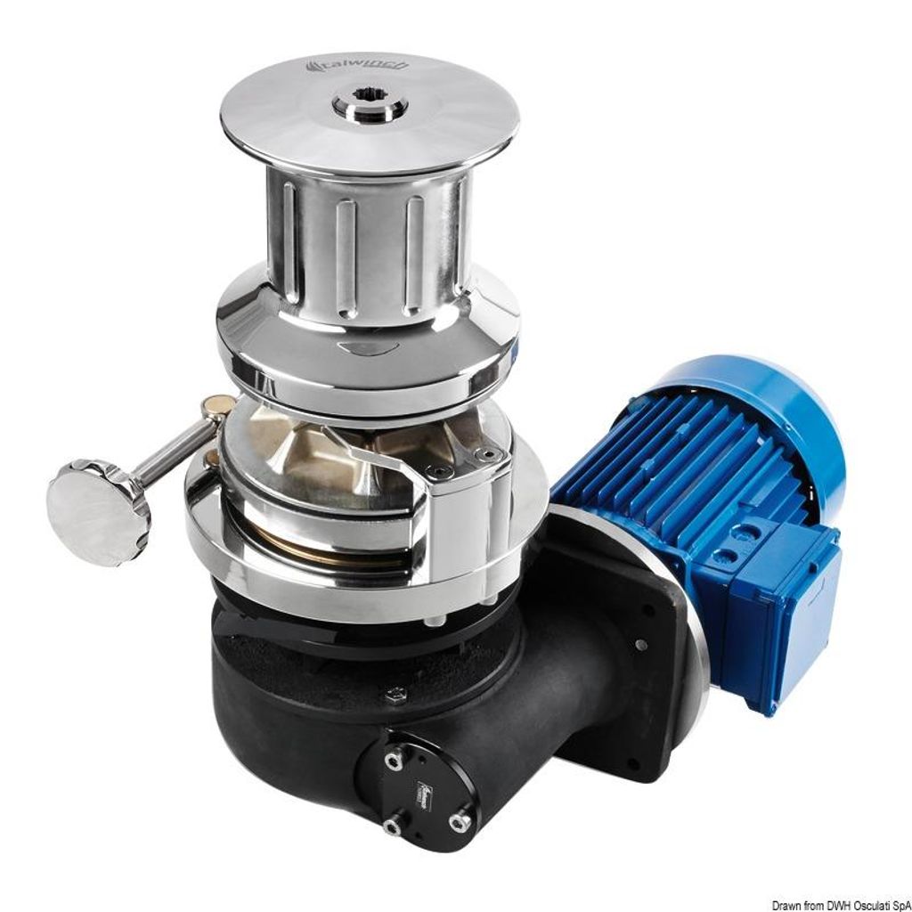 Italwinch Star Plus Ankerwinde 2300 W - 24 V Gypsy 10 mm - Osculati 02.406.14