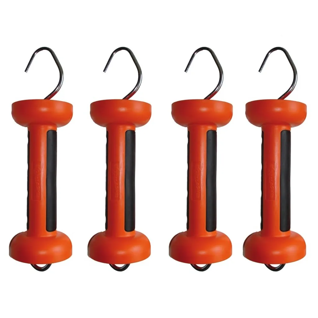 Poignée de clôture Softgrip Orange Gallagher avec ressort pour corde