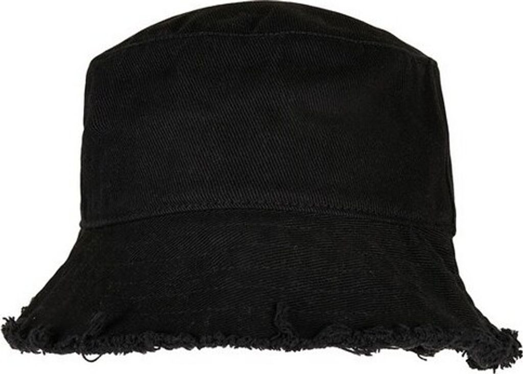 Yupoong - "Flexfit Alpha" Schlapphut Offene Kante RW8635 (Einheitsgröße) (Schwarz)