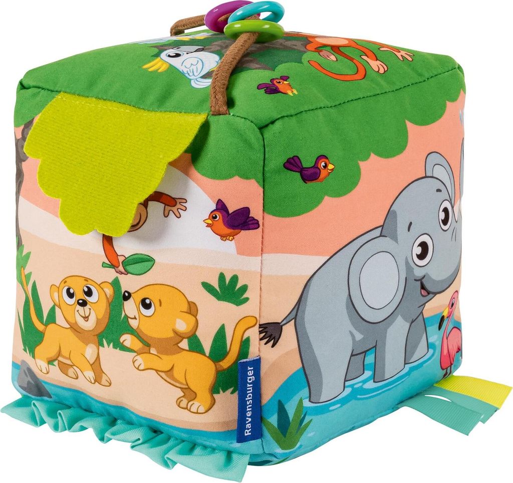 Motorik-Musik-Spiel-Würfel: Wilde Tiere Ravensburger 04859 Produktbild 