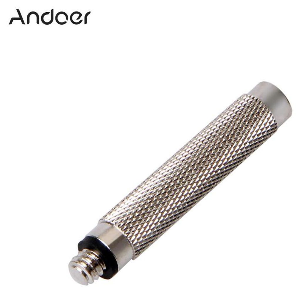 Andoer 1/4 "Erweiterung Gewindeschraube Rod fuer Ricoh Theta S & M15 fuer LG 360 Cam fuer Samsung Gear 360 oder 1/4" Schraubenloch Digitalkamera Ca...