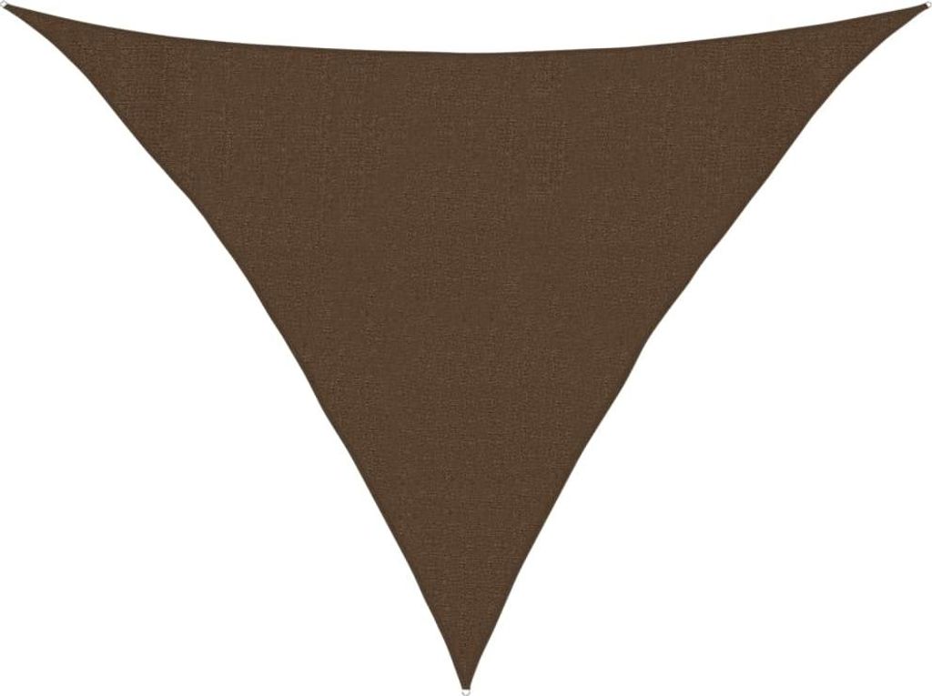 vidaXL Sonnensegel 160 g/m² Braun 3x3x4,2 m HDPE