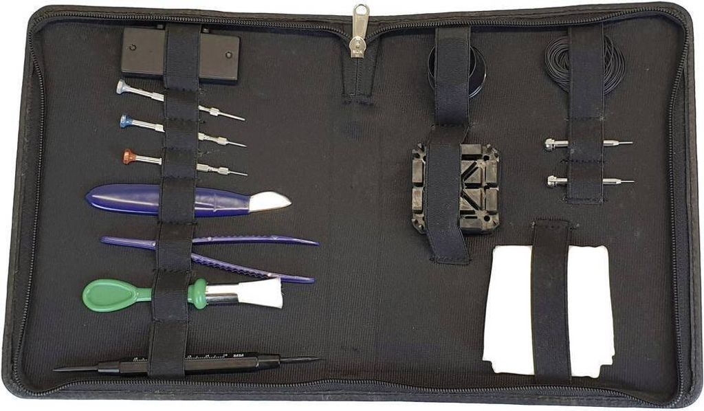 TOOLCRAFT Uhrmacher-Werkzeugsatz 114teilig