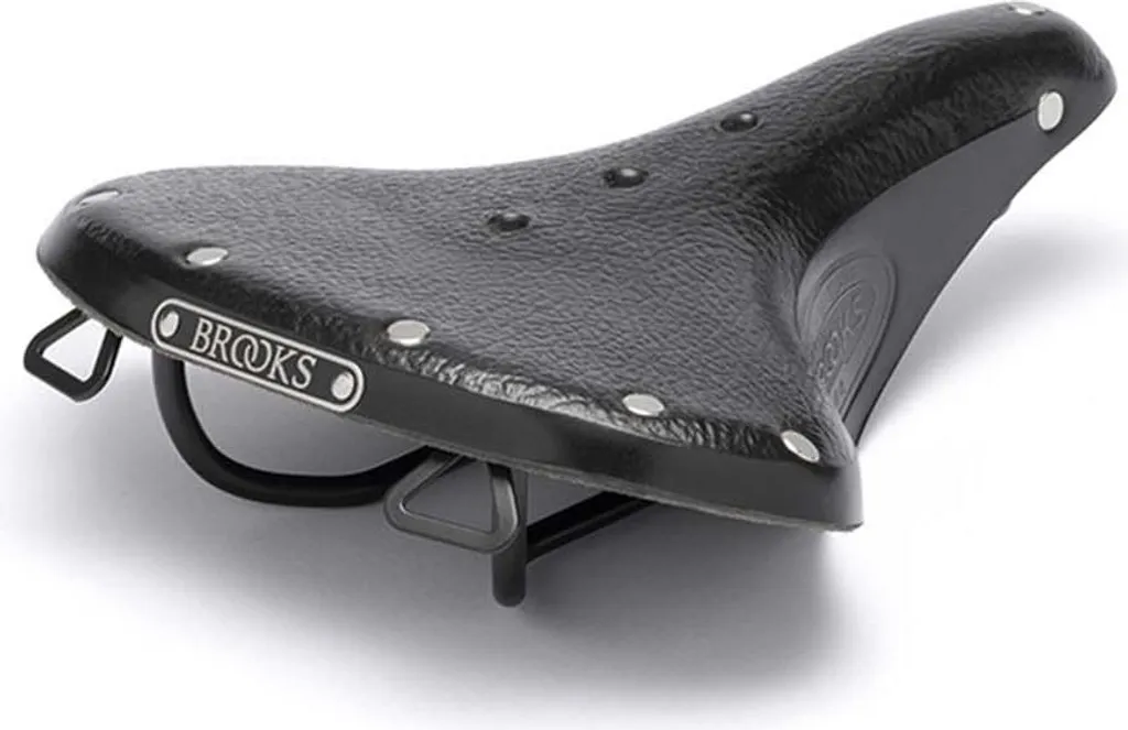 Selle Brooks B68 Noire : Dites Adieu aux Douleurs à Vélo avec le Cuir