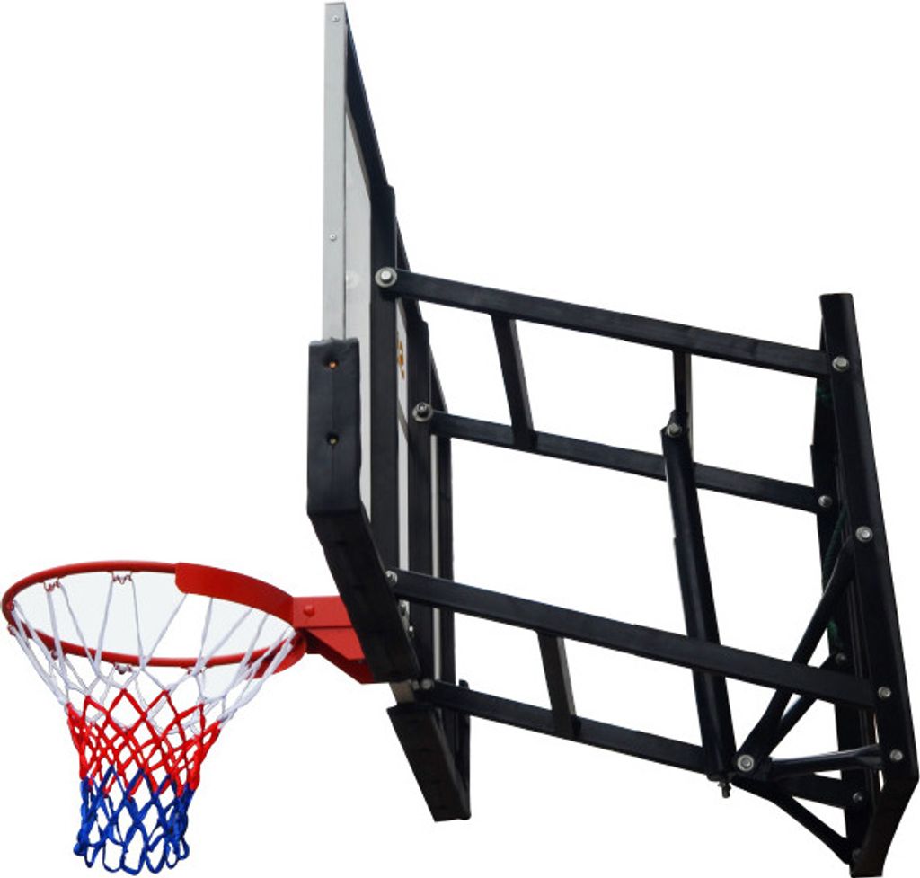 MASTER Basketball-Backboard-Set 140x80 cm mit Rand und Netz Produktbild 3