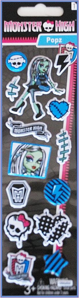 Set di adesivi Monster High Frankie Stein Immagine del prodotto 