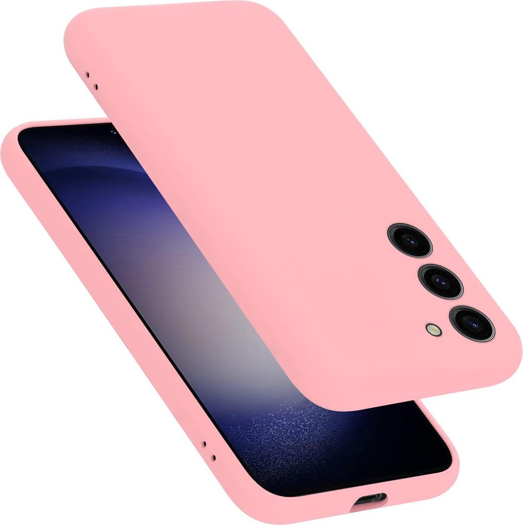 Cadorabo Hülle für Samsung Galaxy S23 Hülle Silikon Handyhülle Case aus flüssigem Silikon, Kratzfeste und stoßfeste Schutzhülle für Samsung...