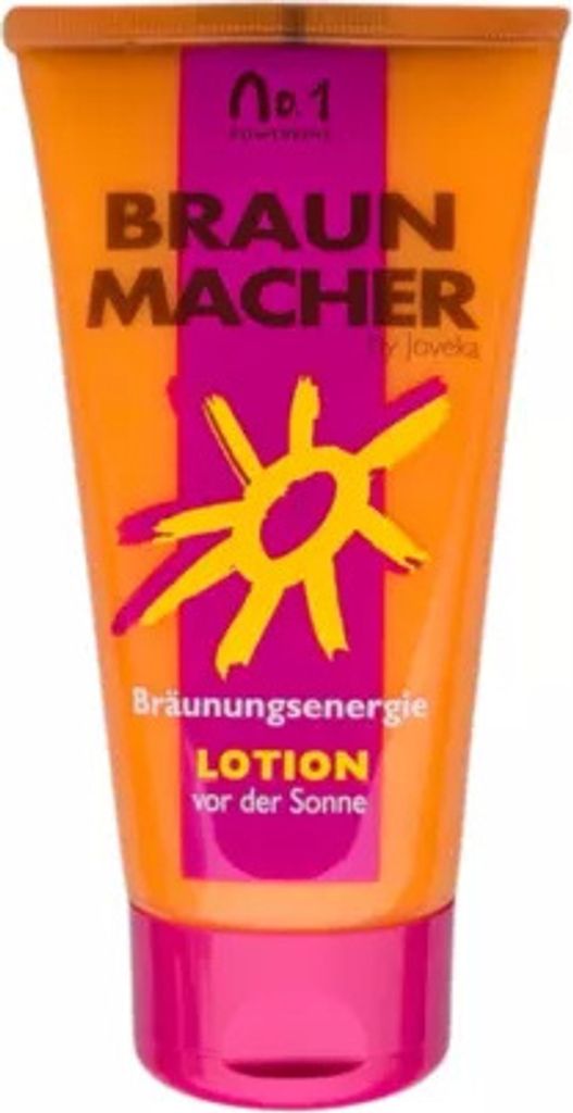 Joveka/Braunmacher 150ml/Solariumkosmetik/Bräunungslotion Produktbild 