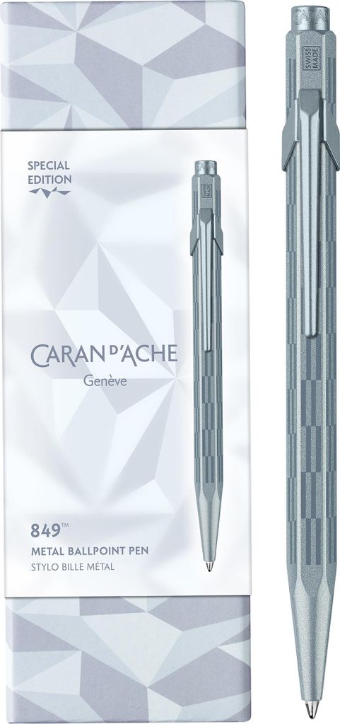 CARAN D'ACHE Druckkugelschreiber 849 ALPINE FROST blau
