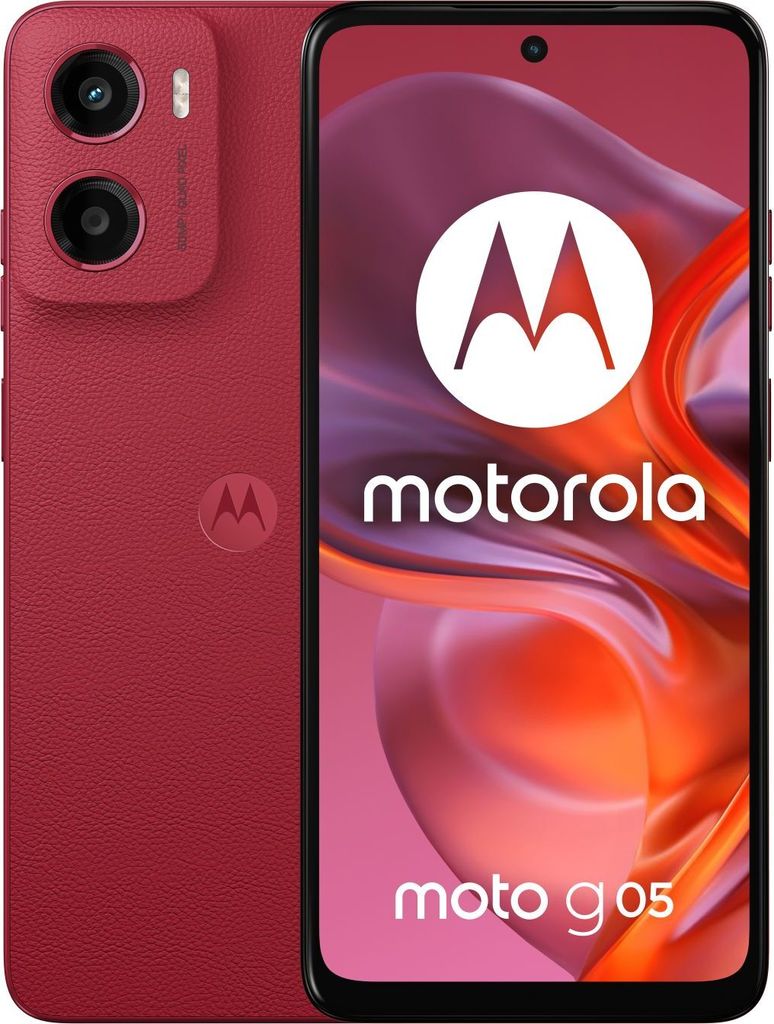 Motorola Moto G05 4G 128GB/4GB Double SIM Rouge Image du produit 
