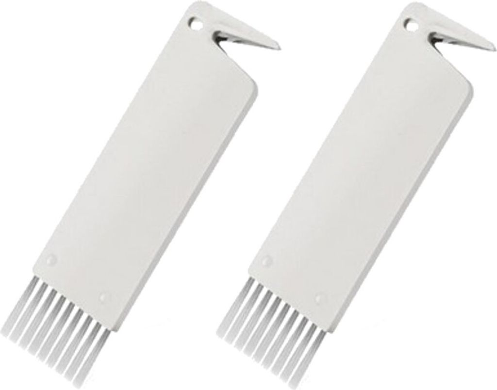 2x Trade-Shop Universal Reinigungswerkzeug / Reinigungsbürste / Haarschneider für Xiaomi Robot Vacuum Cleaner Vacuum 1 Vacuum 2 / cleaning tool