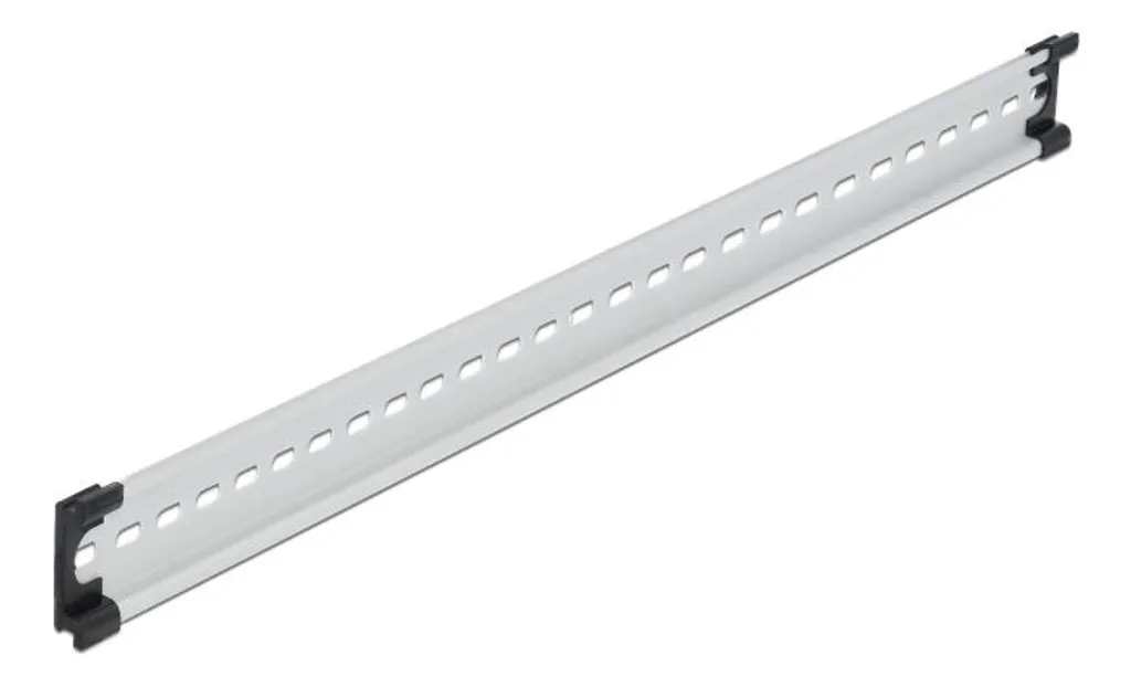 Rail DIN 35mm pour Montage de Modules - Aluminium 50cm Delock Robuste
