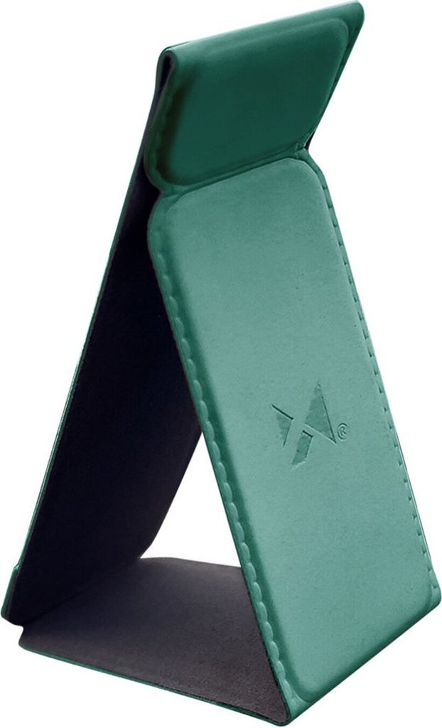 cofi1453 selbstklebender Handyhalter Smartphone Halterung Ständer Universal Designer-Look Handystand Dunkelgrün