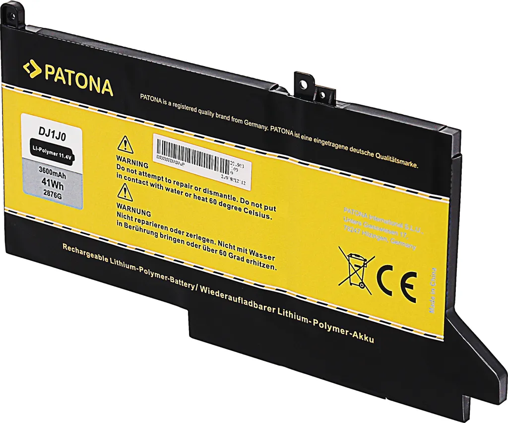 Batterie Ordinateur Portable pour Dell Latitude 12 E7000 E7280 E7480 - 2
