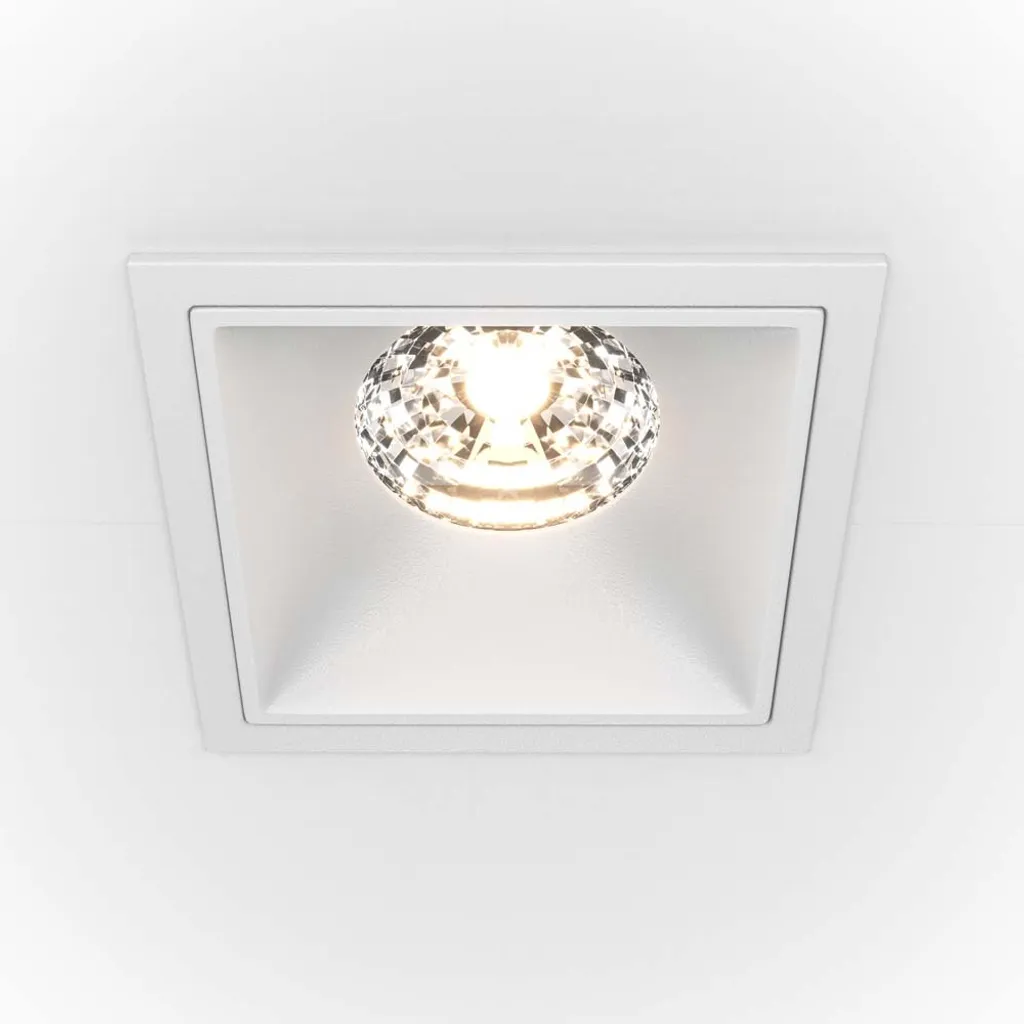 Luce LED Incasso ALU 85mm Bianco Quadrato | Soluzione Professionale