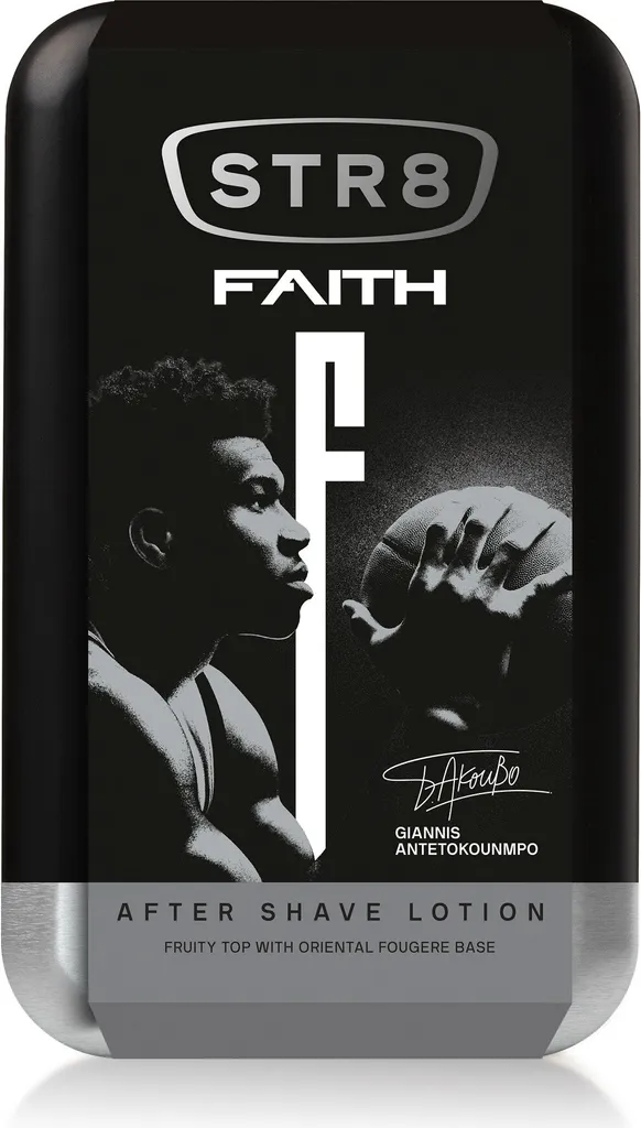 Faith après-rasage 100 ml soin apaisant à la fragrance masculine élégante