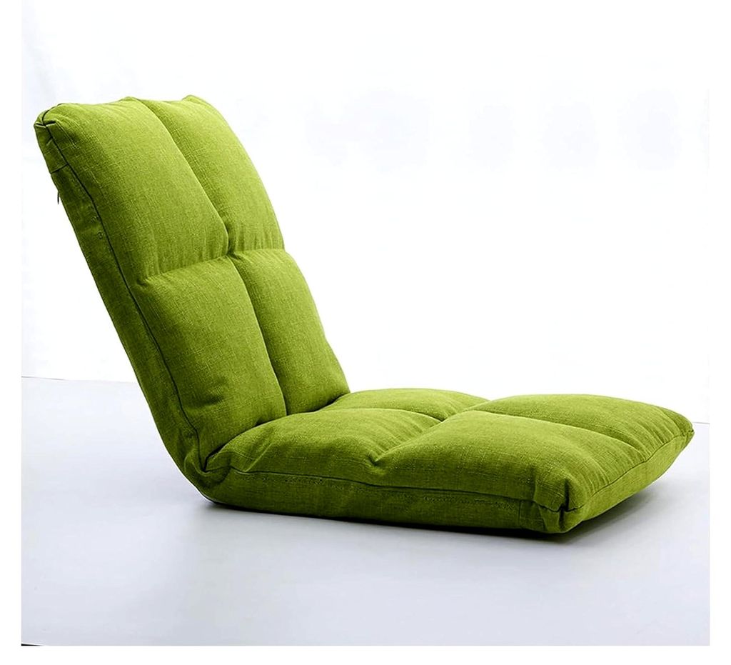 Bodenstuhl mit Rückenlehne, 5-fach verstellbar, klappbar und gepolstert für Gaming und Konsolenspiele