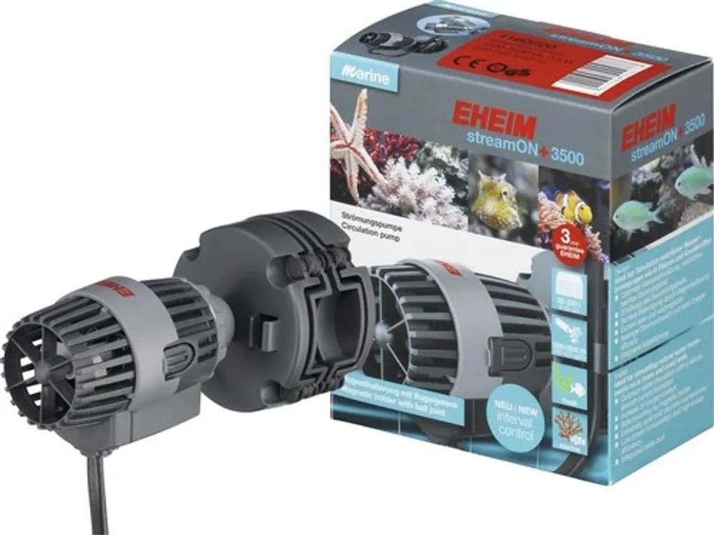 Pompe de Circulation streamON+ 3500 Débit Réglable pour Bac d'Eau de Mer - 2