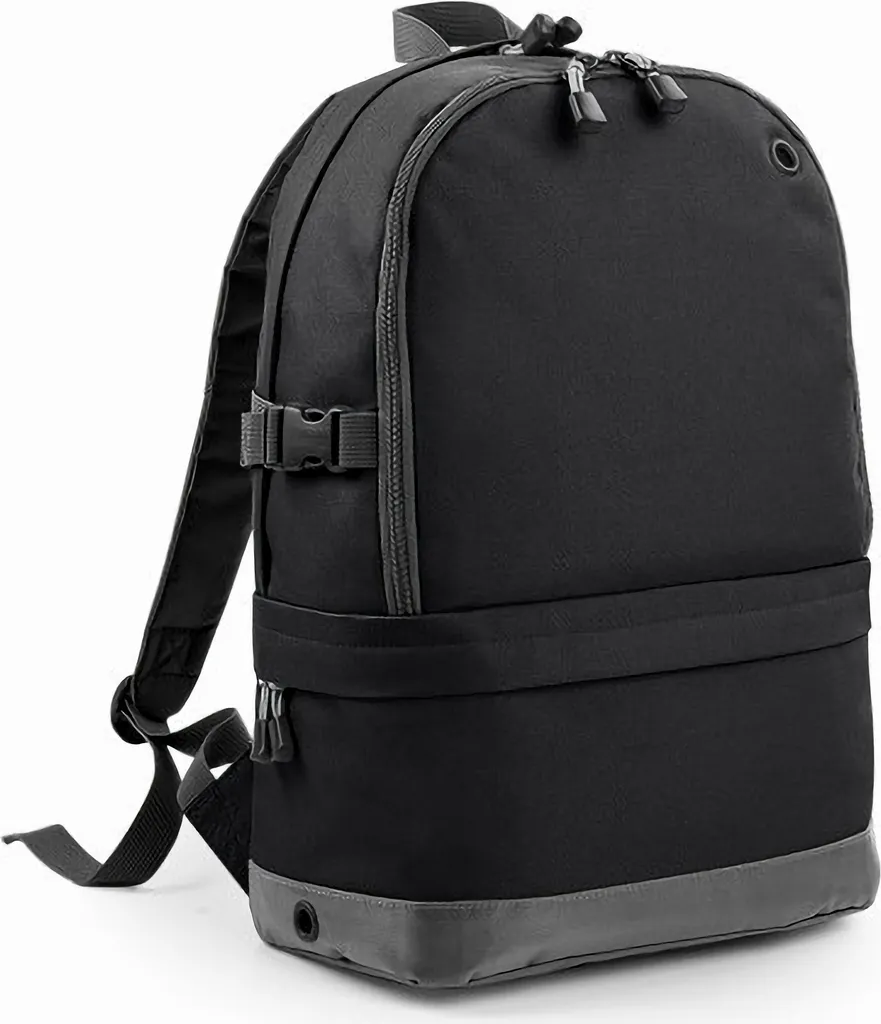 Sac à dos BagBase 18L RW6688 pour ordinateur 15,6 pouces - Pack de 2 Noir