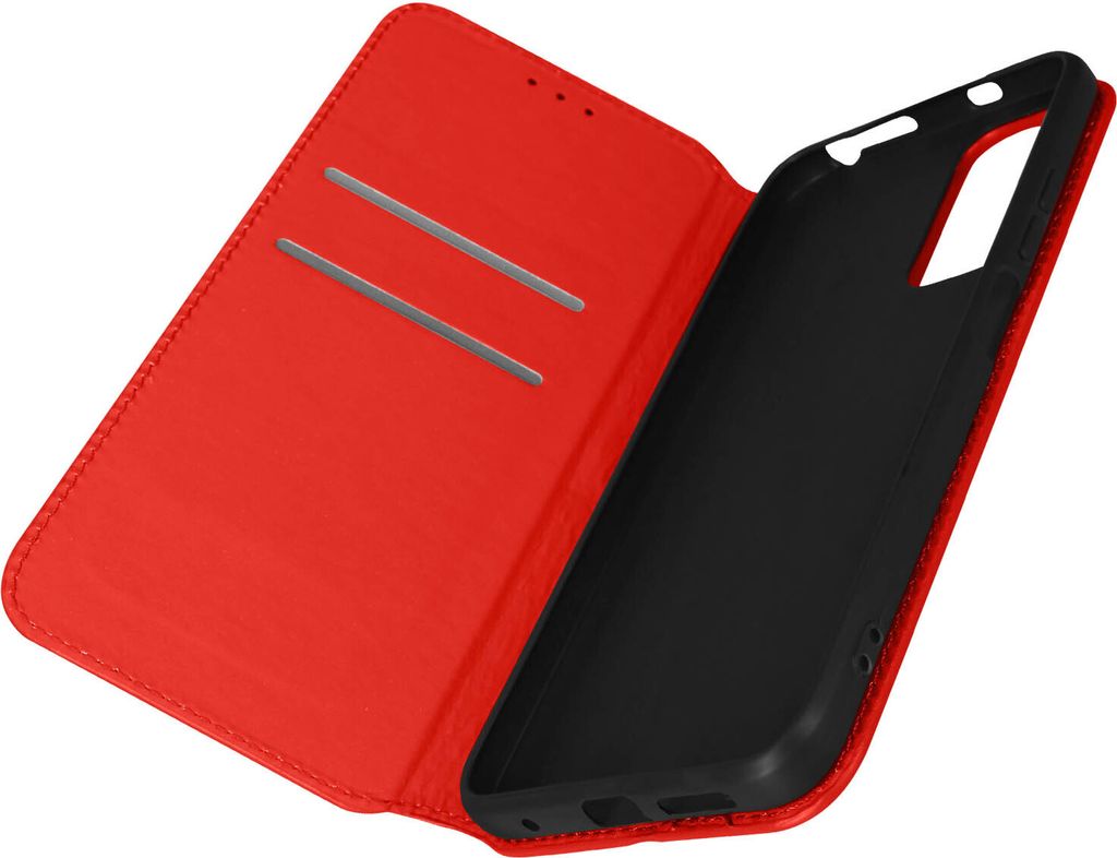 Kunstleder Cover Classic Edition für Xiaomi Redmi Note 11 / Note 11s – Rot
