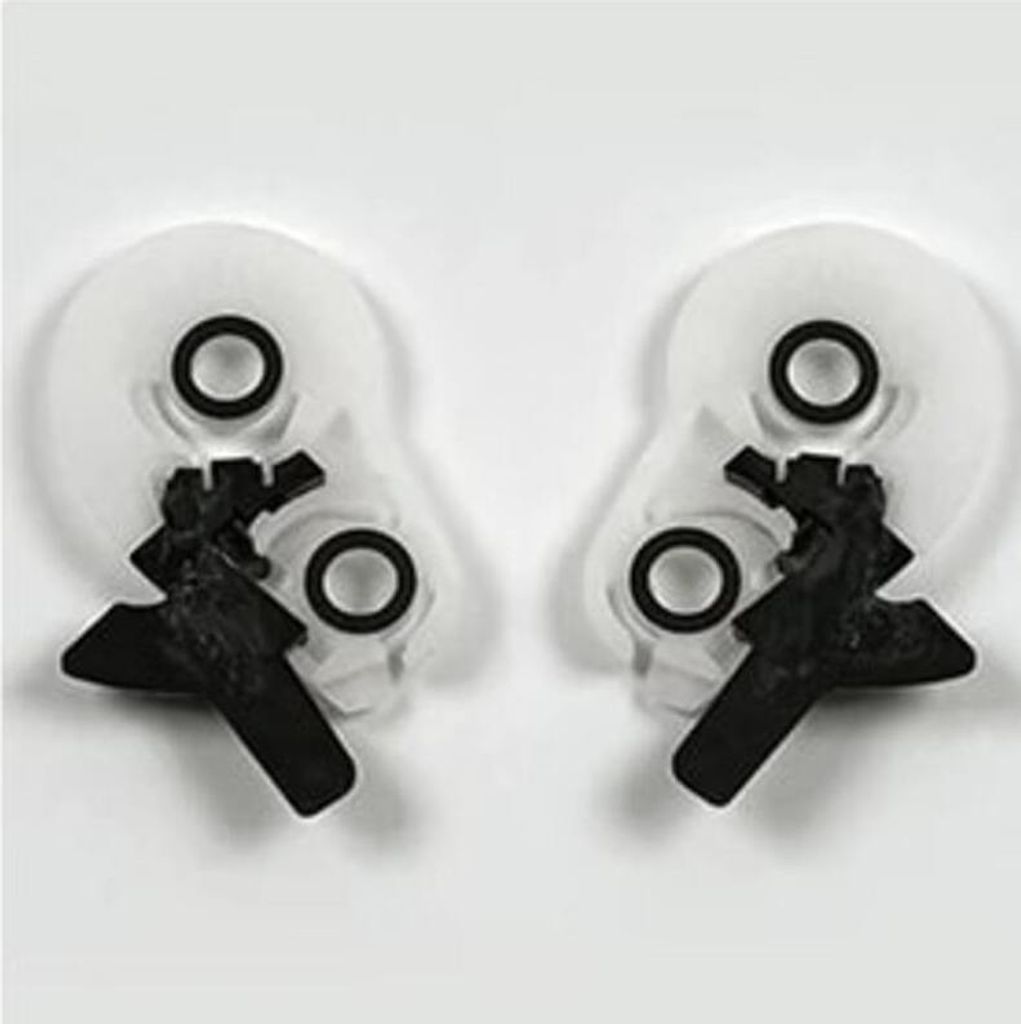 Arai white baseplate open face LRS helmet