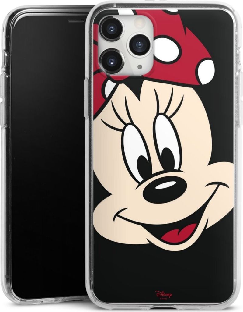 DeinDesign Handyhülle für Apple iPhone 11 Pro Max Silikon Hülle Case Smartphone Schutzhülle Disney Minnie Mouse Offizielles Lizenzprodukt