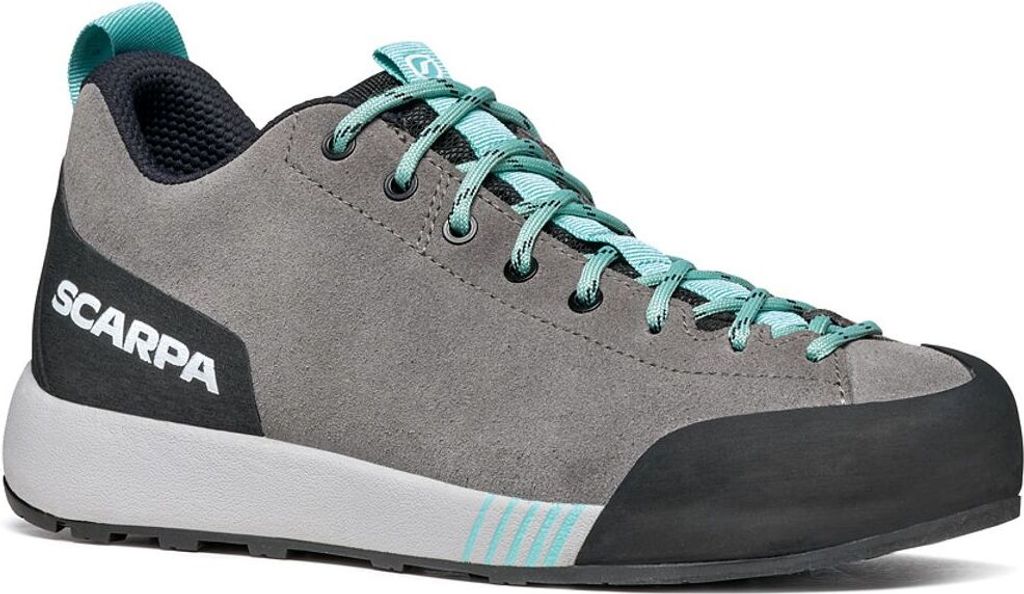 Gecko Wmn Approach-Schuh, Scarpa, Größe 37,0, Farbe midgray/aqua