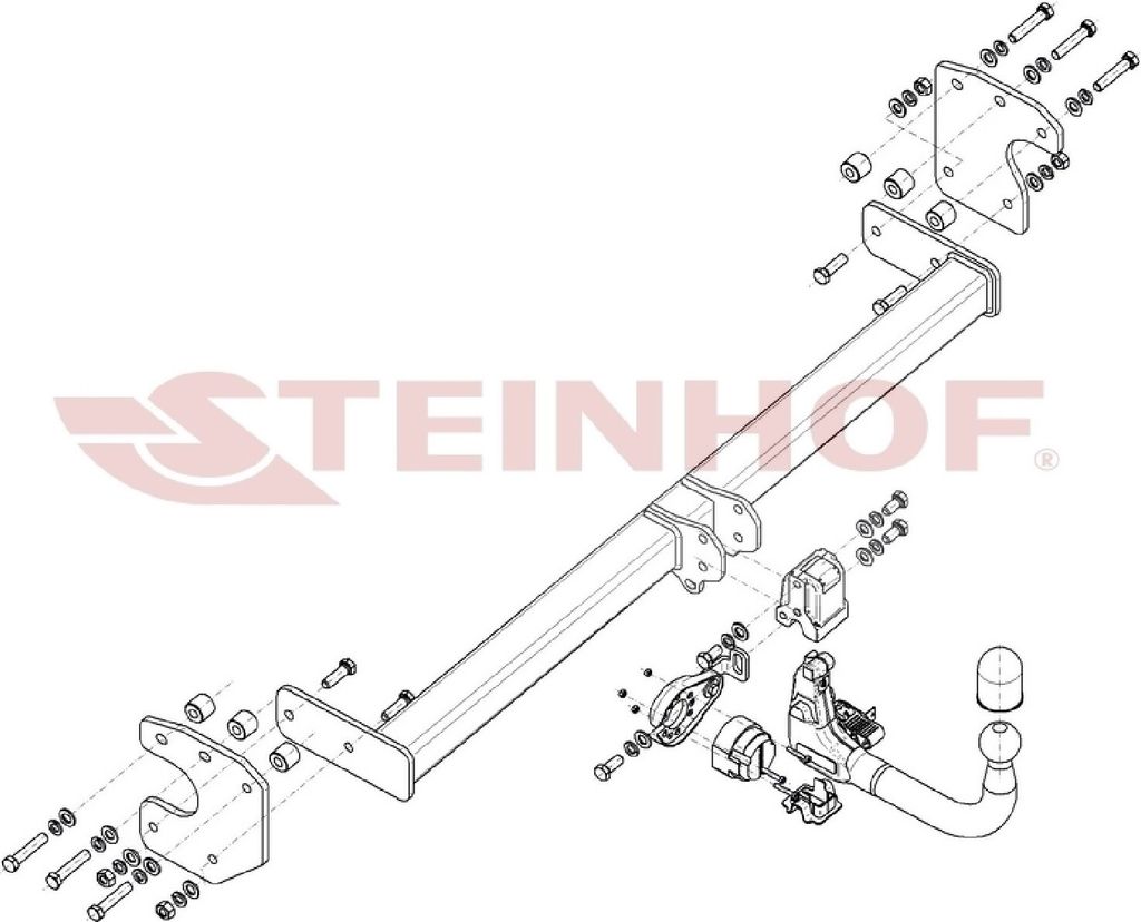 Z546839 Anhängerkupplung passend für KIA EV 6 07/2021- abnehmbar