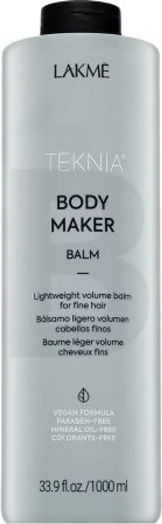 Lakmé Teknia Body Maker Balm balsamo rinforzante per il volume dei capelli 1000 ml