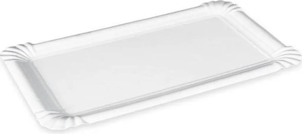 Support de papier blanc 33,5 x 19 cm : Pack de 125 bacs de rangement