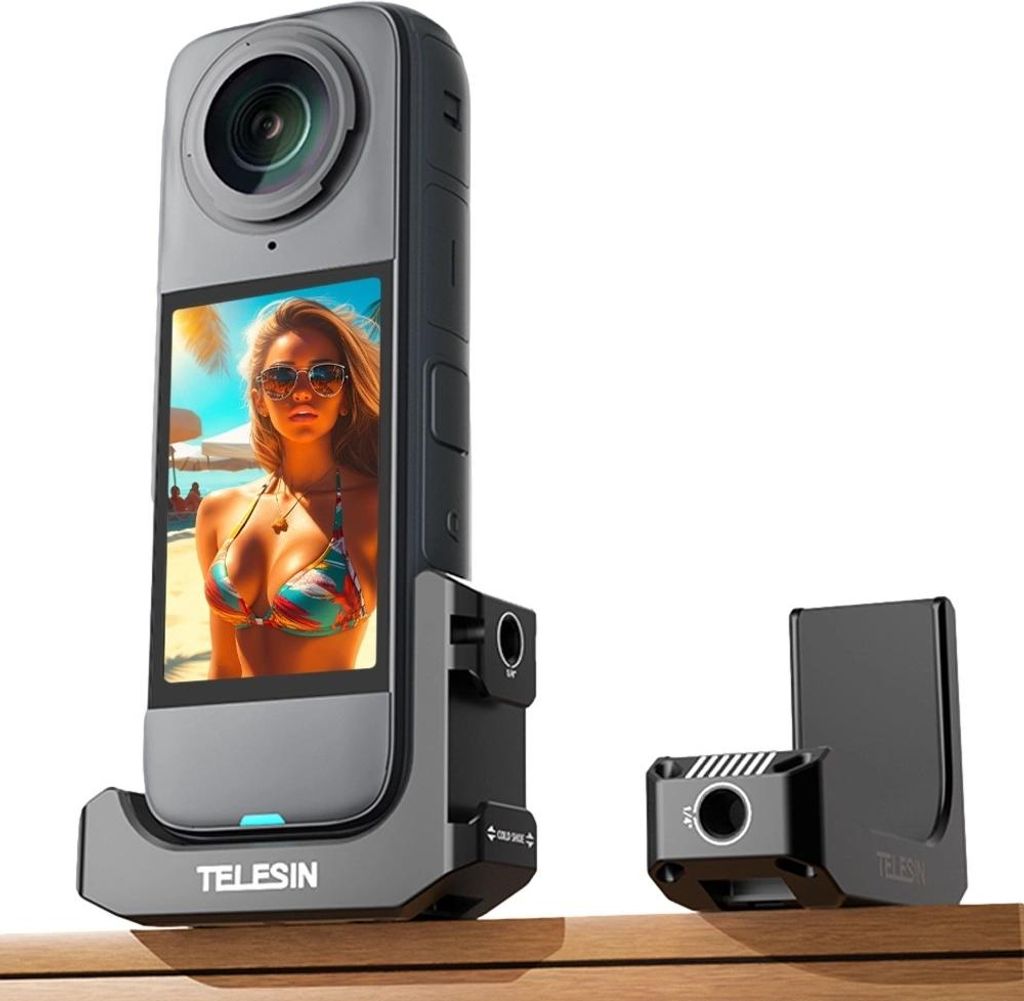 TELESN Mn Cage Mount für nsta360 X4 - Leicht und vielseitig