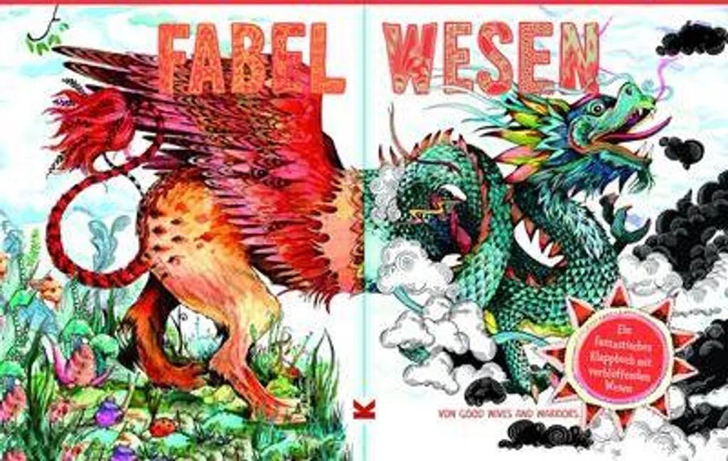 Jeu de Cartes Fabelwesen Créatures Légendaires - Coffret de 54 Cartes