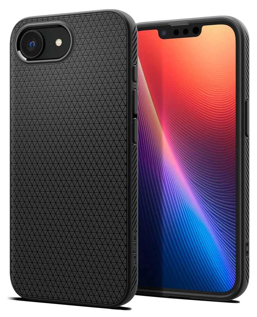 SPIGEN Spigen Liquid Air iPhone 16e Case Matte Black Image du produit 
