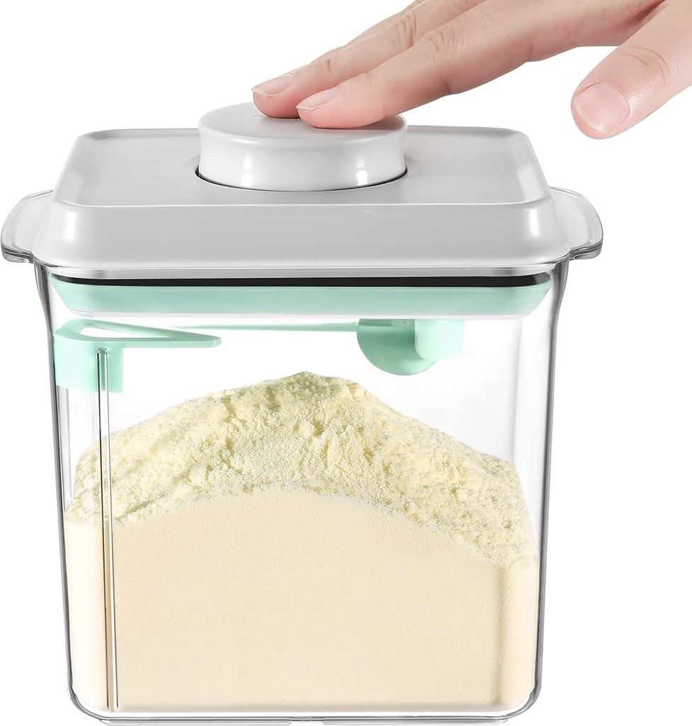 Pop-up Lebensmittelaufbewahrungsbehälter Set mit Deckeln - Stapelbare Behälter für die Lebensmittelaufbewahrung (1700 ml)