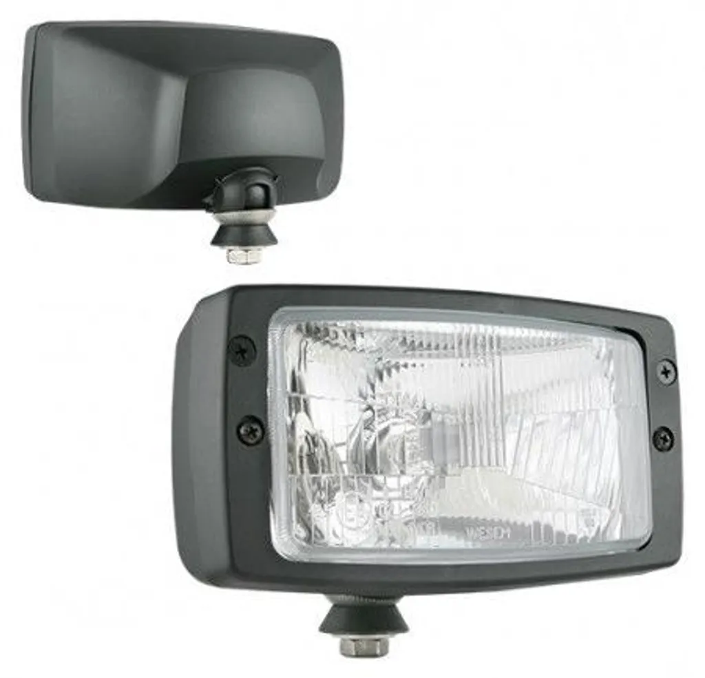 Phare de travail halogène universel 12V/24V pour tracteur et pelleteuse