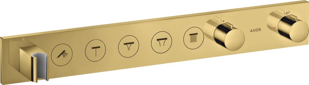 hansgrohe AXOR ShowerSolutions Thermostatmodul Select 670/90, Unterputz, 5 Verbraucher, Fertigset, 18358990
