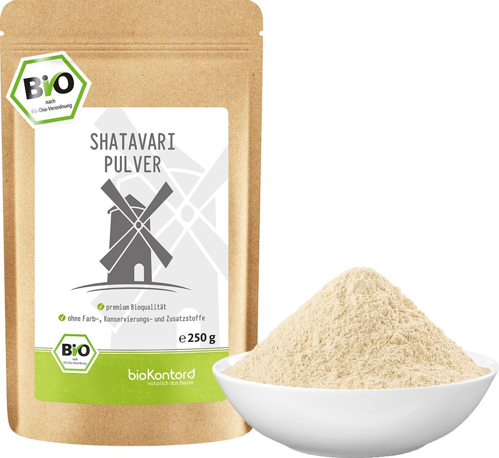 Shatavaripulver 250 g I indischer Spargel - 100% natürlich Produktbild 