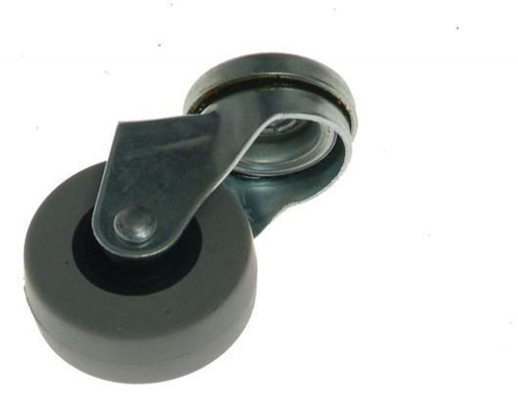 Kółko 2504 Transportrolle 40 mm mit Lochung nylon-grau Tragkraft 17 kg