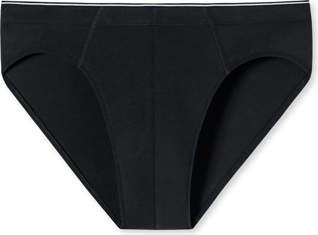 Schiesser Herren Supermini schwarz 9  ST Produktbild 