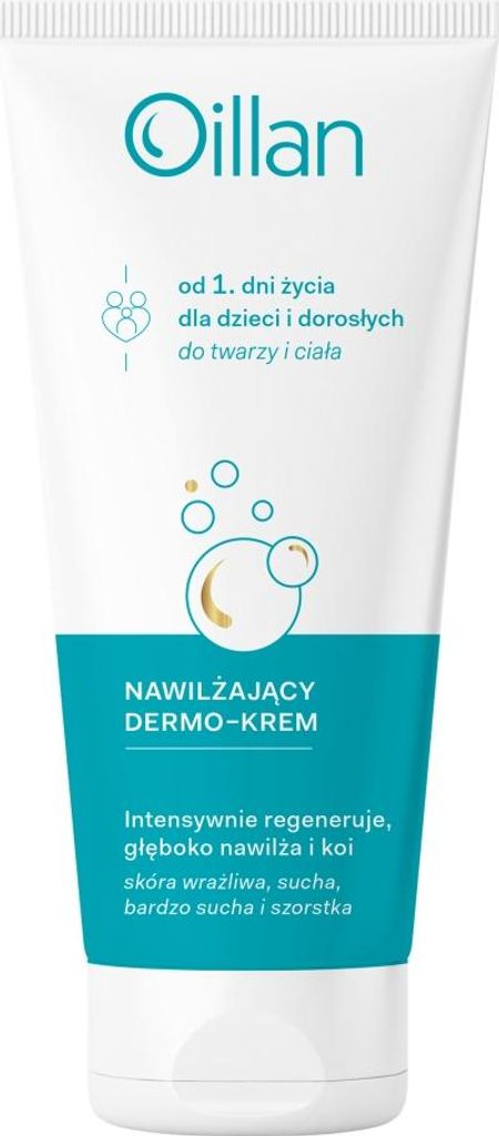 Oillan Nawilżający dermo-krem, 200 ml