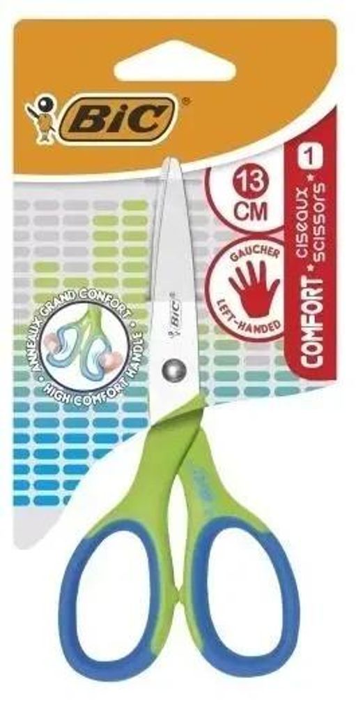 Comfort schaar voor linkshandigen, 13 cm, BIC Productafbeelding 